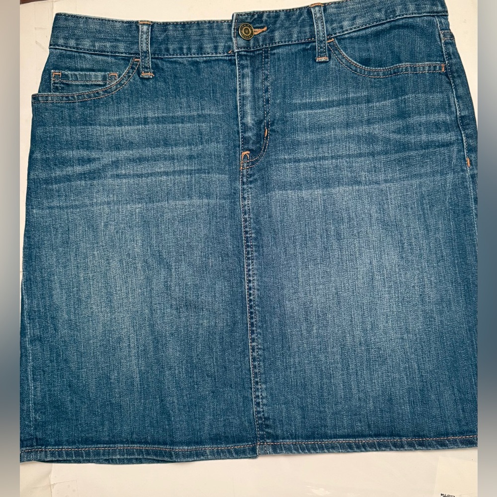 Denim Mini Skirt Tommy Hilfiger Medium Blue Denim Skirt Sixe 8
